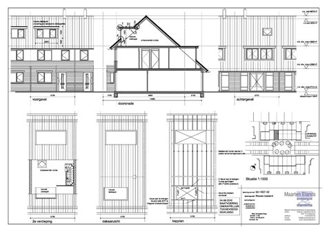 Bouwtekening download voorbeeld