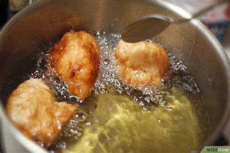 Infographic: Stappen voor oliebollen maken