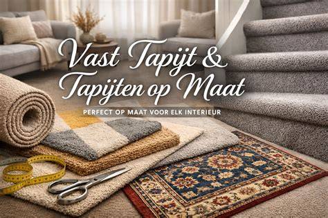 Infographic: Stappenplan tapijt leggen - voorbereiding, ondertapijt, op maat snijden, afwerking, onderhoud