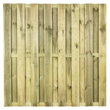 Afbeelding: Schutting Multi FSC/PEFC geïmpregneerd grenenhout recht 180x180
