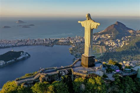 Foto: Uitzicht vanaf Cristo Redentor en Corcovado berg