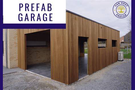 Infographic: Voordelen van prefab houten garages (bescherming, klimaat, maatwerk)