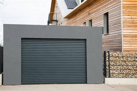Diagram van verschillende prefab garage indelingen en opties