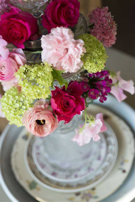 DIY tafeldecoraties en bloemen