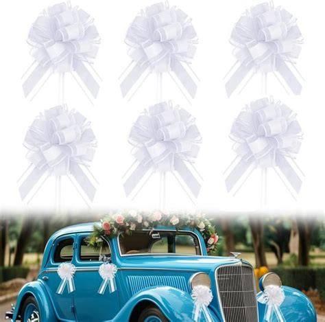 Auto- en trouwvervoer decoraties