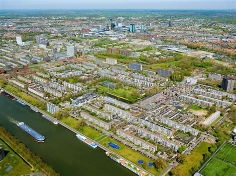 Visualisatie van de geplande nieuwbouw aan de Trumanlaan en Rooseveltlaan in Kanaleneiland, Utrecht.