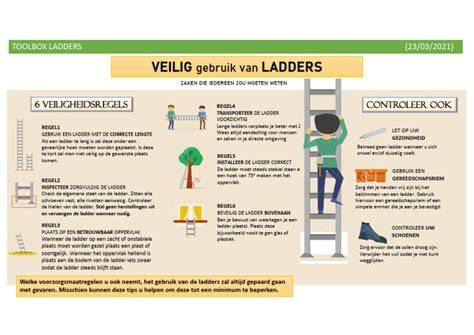 Vergelijkingstabel: soorten ladders en gebruik