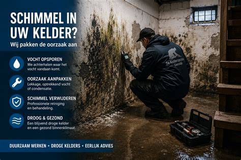 Infographic: Oorzaken en oplossingen condensatie in kelder