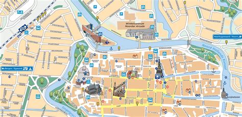 Kaart van Alkmaar met welstandsgebieden en historische wijken