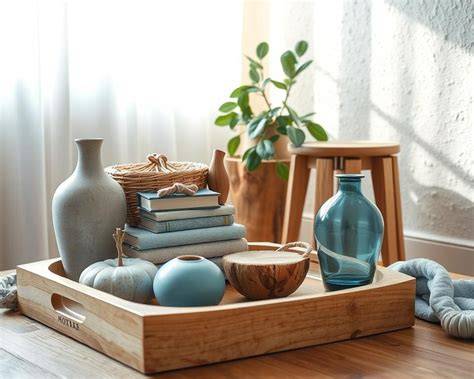 Infographic blauw en hout: combinaties, tinten en sfeeren
