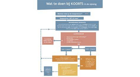 Flowchart van hygiëneprocessen in kinderopvang