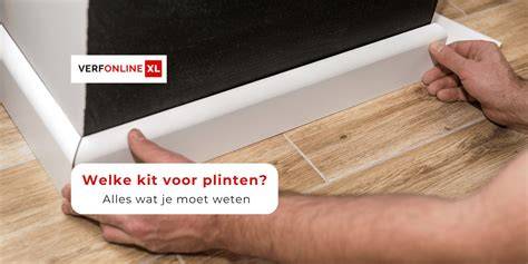 Diagram: Verschillende bevestigingsmethodes van plinten (kit, schroeven, clips)
