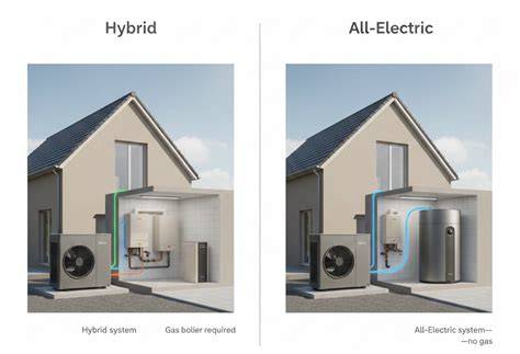 Overzicht: hybride vs all-electric vs cv-ketel