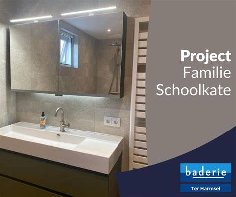 Diagram: Verloop van een badkamerproject bij Baderie