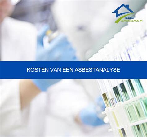 Illustratie van een asbestanalyse in een laboratorium