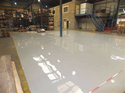 Infographic: overzicht van lagen epoxy met kleurvlokken