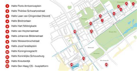 Kaart: Haagse hofarchitectuur en hofhuizen