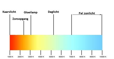 Diagram: Lichtkleur en richtbaarheid bij leeslampen