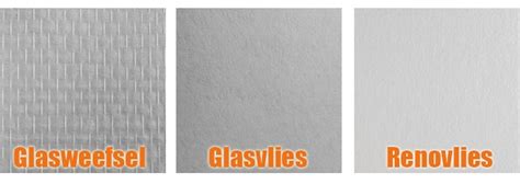 Infographic: Verschil renovlies, glasvezelbehang en bouwbehang