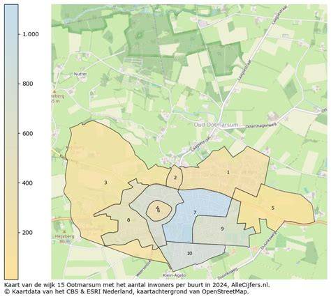 Infographic: Kaart met Ootmarsum en directe omgeving