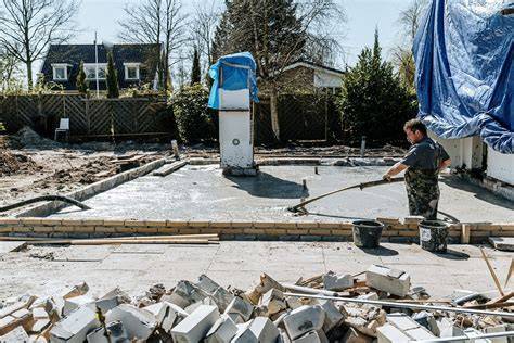 Infographic: overzicht van stap-voor-stap schuimbeton storten