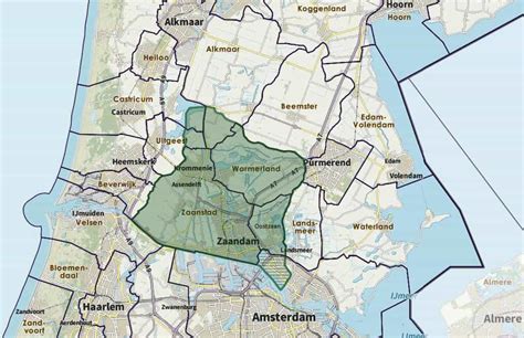 Kaart met regio's waar wij actief zijn: Amsterdam, Amstelveen, Haarlem, Diemen, Aalsmeer