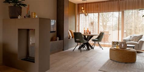 Een compilatie van verschillende interieurs die zijn gerenoveerd in 'De Grote Huisverbouwing', met focus op de producten van KeJe.