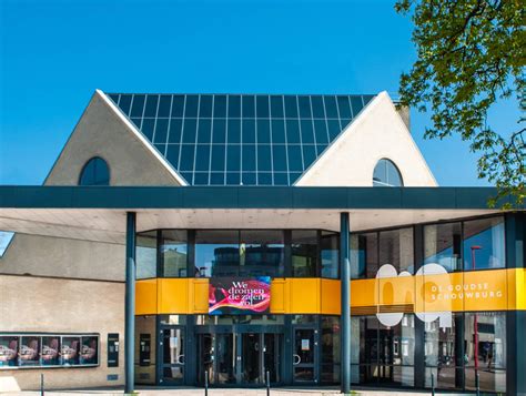 kaart met ligging parkeervoorzieningen rondom De Goudse Schouwburg