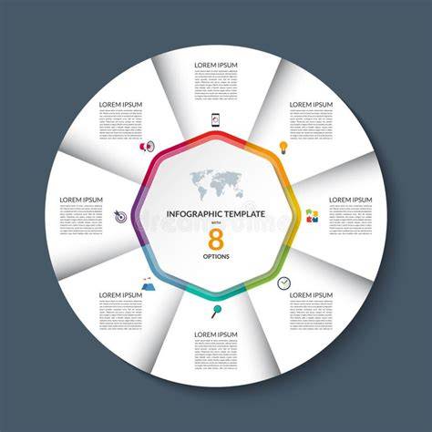 Infografiek: patroontegels met cirkelvormige uitsnedes