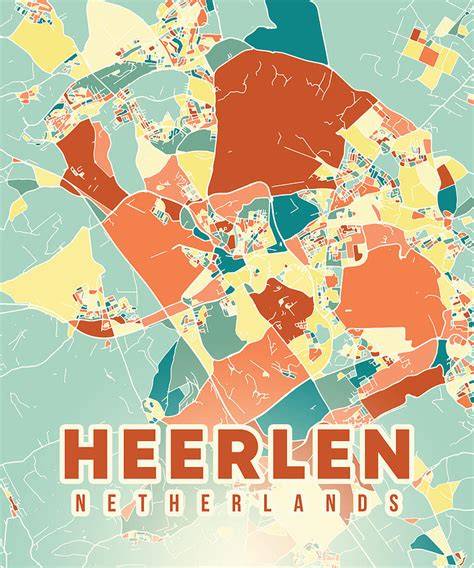 Map: Locaties van vloerwinkels in Heerlen