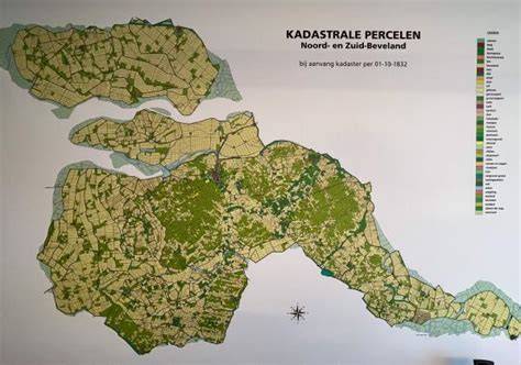 Kaartconcept: Endeldijk gebied en kadastrale percelen