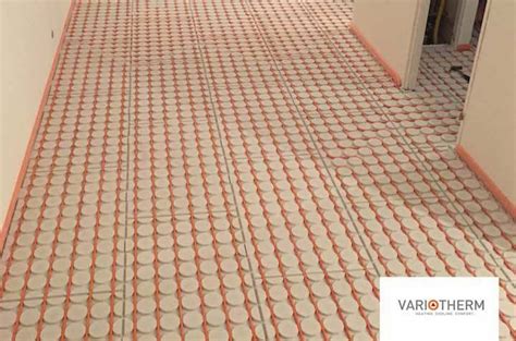 Infographic droogbouw vloerverwarming: opbouw en componenten