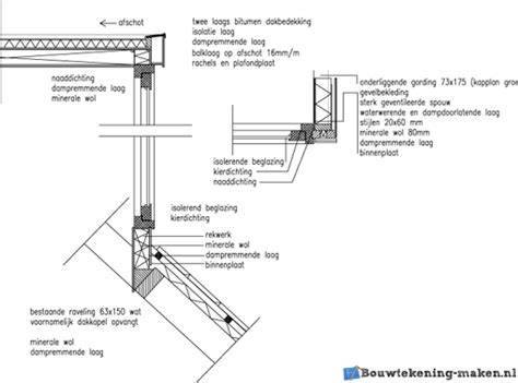 bouwtekeningen en constructieberekening dakkapel