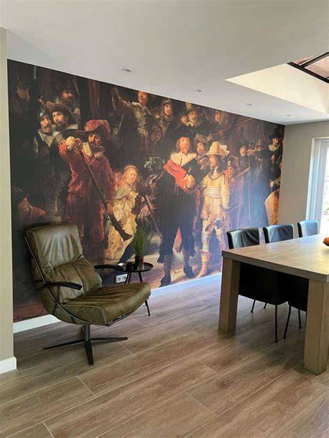 De Nachtwacht behang op maat