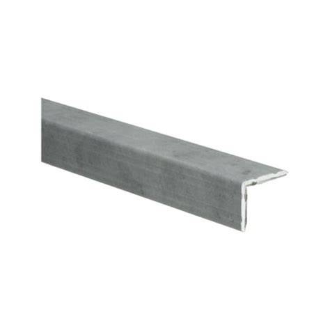 10 mm hoeklijnprofiel van geanodiseerd aluminium: 24,5 mm breed, 3 meter lang