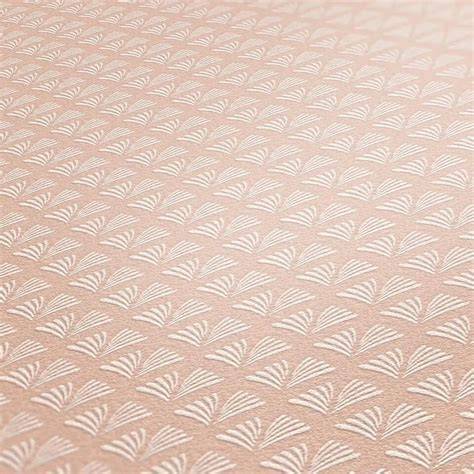 Wow! Deze print met art deco motief in roze, wit en glitter