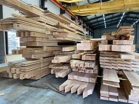 Voorbeeldtabel: productopties voor tropisch hout