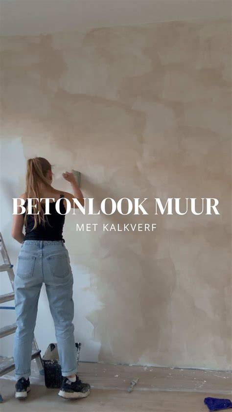 Voorbeeld primer- en betonlook systematiek met lagen