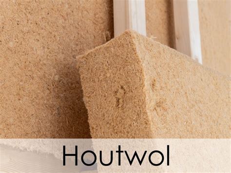 Illustratie van de verschillende toepassingen van houtwol isolatie