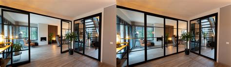 Overzicht van de drie stijlbreedtes voor industriële binnendeuren