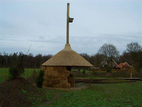 Foto: op maat gemaakte hooiberg in de Achterhoek