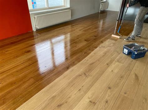 Foto: Voorbeelden afwerkingen parket (olie, hardwaxolie, lak)