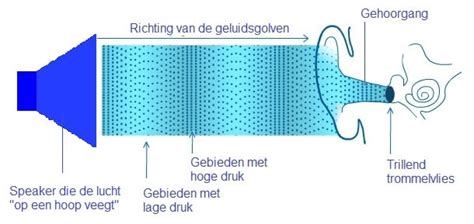 Illustratie van geluidsgolven die worden gedempt door akoestische panelen