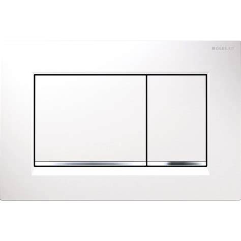 Afbeelding: Sigma20 Square bedieningsplaat in moderne badkamer