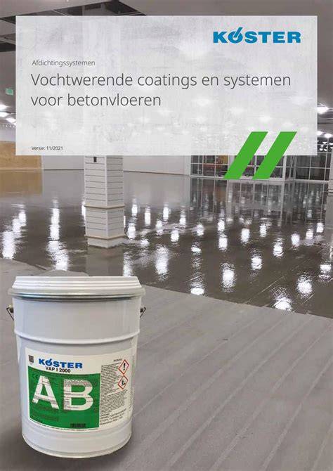 Vergelijking coatings voor betonvloeren