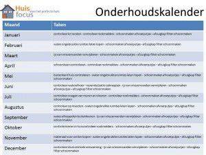 Onderhoudskalender voor betonvloeren