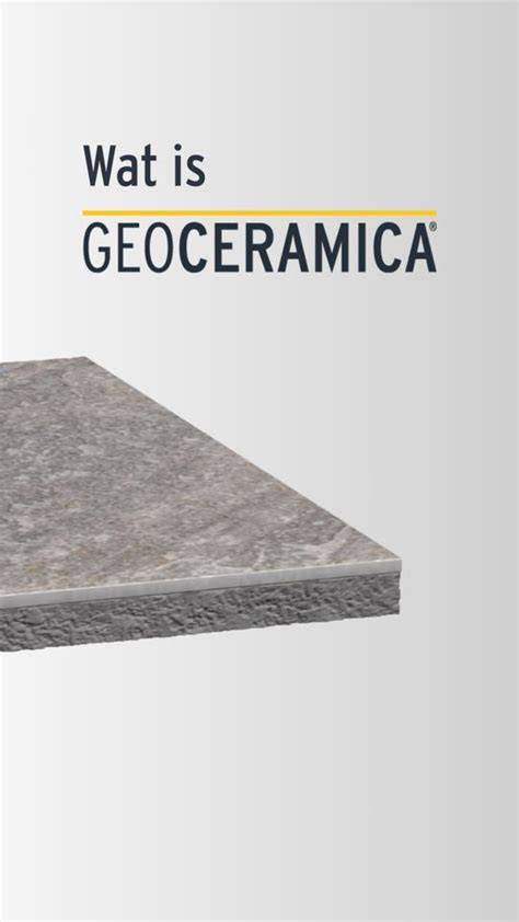 GeoCeramica infographic: toplaag en onderlaag