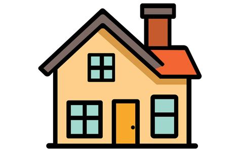 Illustratie van een huis met een geplaatst dakraam.
