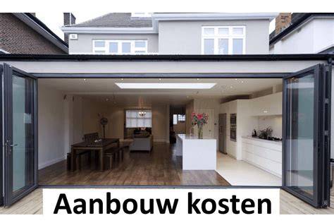 Schema: kosten casco aanbouw en onderdelen