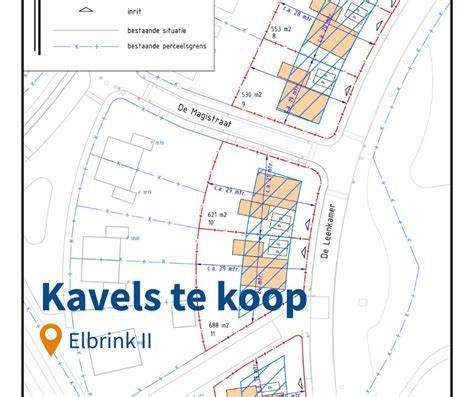 Infographic: Locatie en kenmerken van vrijstaande bouwkavels in Laren